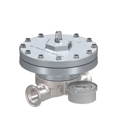 GRACO 25R487 - Low Shear Fluid Back Pressure Regulator, 300 Max psi, 10 gpm Max flow rate, SST,
