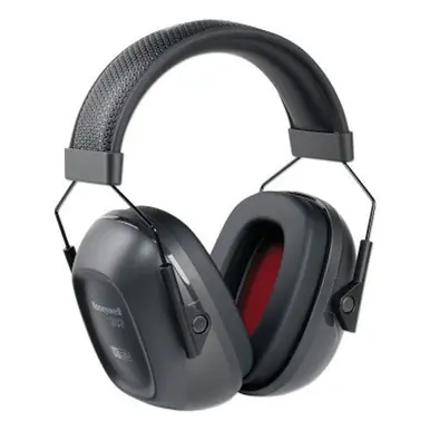 Honeywell 1035104-VS VeriShield 100 Series Passive Earmuffs, VS120, 26 NRR, Black