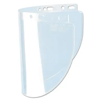 Honeywell 4178CLBP High Performance Faceshield Window, Clear, Wide View, 16-1/2" W x 8" L, Bulk