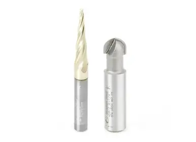 Axiom ABS303 - 2pc. CNC Carving Bit Set