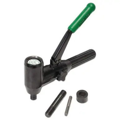 Greenlee 7904SB QuickDraw Punch Kit 8 Ton 10ga. mild steel 90° driver