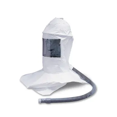 ALLEGRO 9909-HCSD - Deluxe Double Bib Hard Hat Hood w/ Suspension & Air Temperature Controller