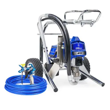 GRACO 25F507 - Ultra 450 Electric Airless Sprayer, Lo-Cart, Chromex piston rod, 3300 PSI