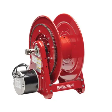 Reelcraft EA33106-M12D - 3/4" x 50 ft. 3000 psi 12V Electric Motor Hose Reel