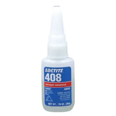 LOCTITE 135441 408 Prism Instant Adhesive, Low Odor/Low Bloom, 20g, Bottle Clear