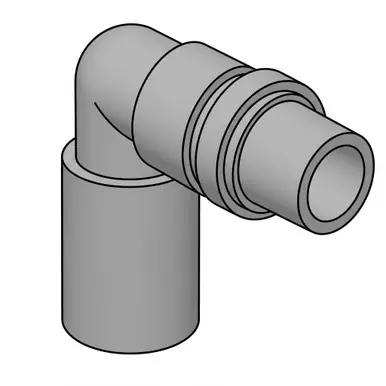 GRACO 112781 - Elbow Fitting Swivel 90deg, 1/4", 1/8" NPT(M)