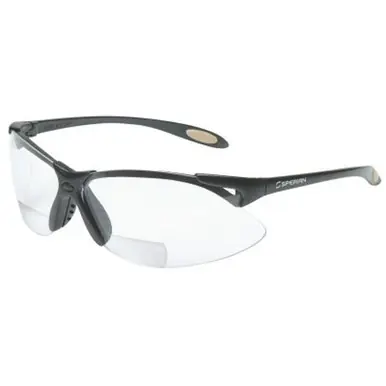 Honeywell A962 A900 Reader Magnifier Eyewear, +2.5 Diopters, Gray Polycarb Hard Coat Lenses (10pk)