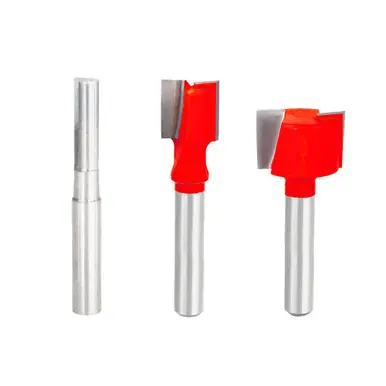 FREUD 89-660 - 3 Piece Undersized Plywood Bit Set (1/4" Shank)