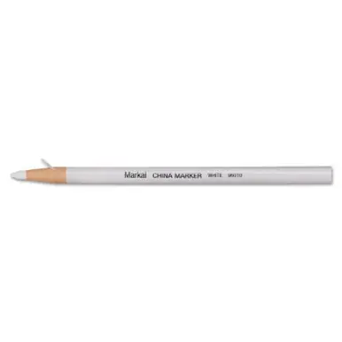 MARKAL 96011 China Markers, Paper-wrapped Tip, Yellow