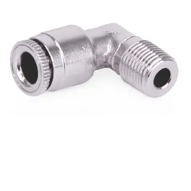 GRACO 17L652 - CSP Lubrication Point Fitting - Push-To-Connect Stud - 1/4" OD Tube x 1/8" NPT male