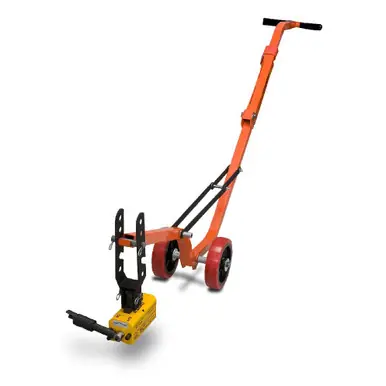 ALLEGRO 9401-26 - Steel Dolly & Hd Magnet (Lift Weight 900 Lbs. Flat Items, 450 Lbs. Round Items)