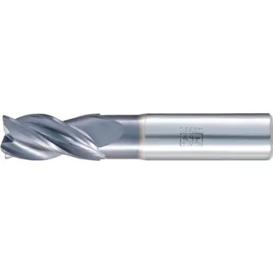 PFERD 23003050 Chamfered End Mill, 4-flutes, 5/8" Dia, 1-1/4" APMX, 3-1/2" OAL, Cyl. Shank