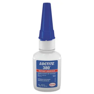 LOCTITE 135423 380 Black Max Instant Adhesive, Toughened, 1 oz, Bottle, Black