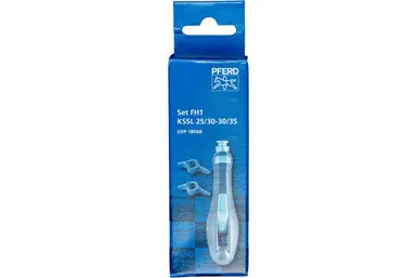 PFERD 18068 - Ergonomic file handle set with gauges 25/30-30/35 ° for chain saw file 3/16"-1/4" dia.