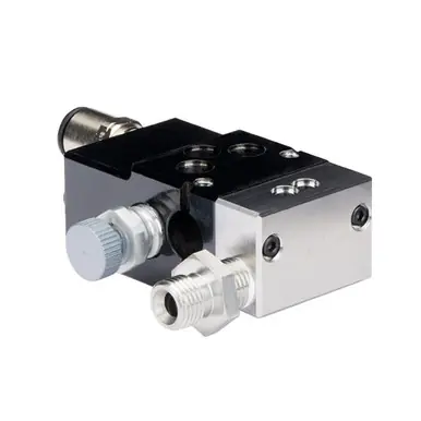 GRACO 2000226 - Stellair Automatic Gun Manifold, Side Fluid Inlet, Inch Threads, Fan Adjustment