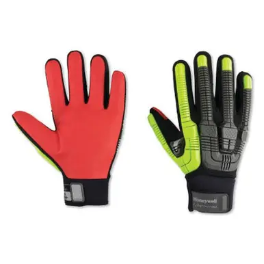 Honeywell 43-622BY/10XL Rig Dog Cold Protect Gloves, ANSI A6, Hook and Loop Cuff, 10/XL