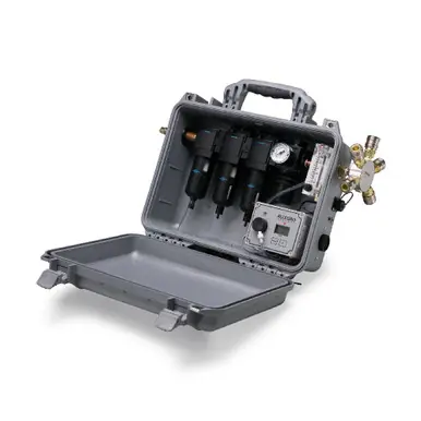 ALLEGRO 9875 - Carry-Air Filtration Panel w/ CO Monitor (5-Worker)