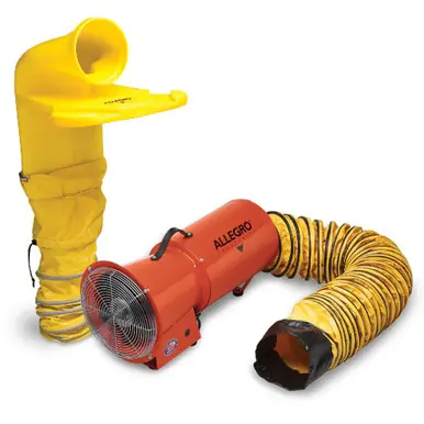 ALLEGRO 9520-06M - 8" DC Axial Blower System w/ 8" MVP (9506 Blower)