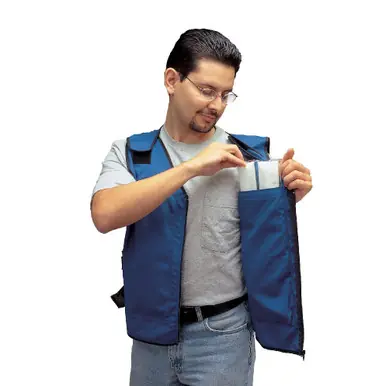 ALLEGRO 8413-03 - Standard Vest for Cooling Inserts, Large (Weight 100-175 Lbs., Chest 34" to 44")