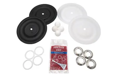GRACO FK1111 - SaniForce 1040 FG Complete Fluid Repair Kit w/ SS Seat, PT Ball, PT Diaphragm & PT