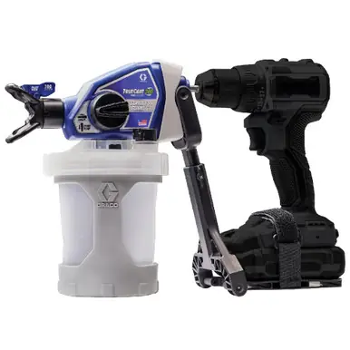 GRACO 26D360 - TrueCoat 360 Cordless Connect Drill Sprayer, 2000 PSI