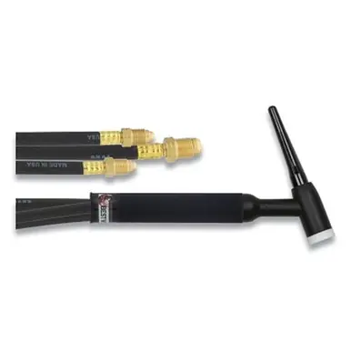 BEST WELDS 900-12-25 - 12 TIG Torch Package, Water Cooled, 500 A, Rigid Head, 1-Pc 25ft Cable,