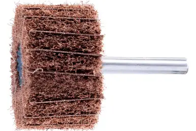 PFERD 46272 - POLINOX Mounted Flap Wheel, 2" x 1-1/4, 80 Grit, Interleaved, 1/4" Shank, (10pk)