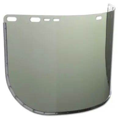 Jackson Safety 29053 F30 Acetate Face Shields, Green-Medium, 15" x 8"