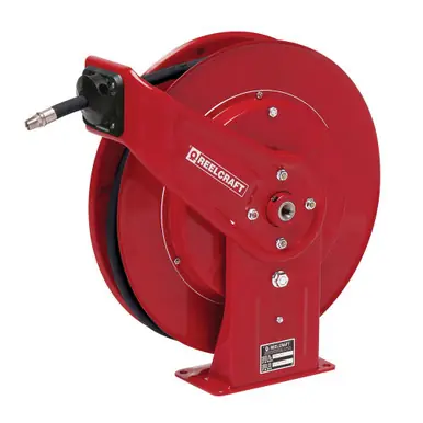 Reelcraft 7650-OHP - 3/8" x 50 ft. 4000 psi, Grease Hose Reel