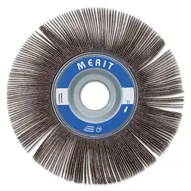 Merit 08834122068 Flap Wheel, 5" x 1.5", 120 Grit