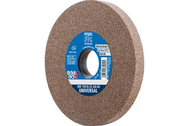PFERD 61673 - Vitrified Bench Wheel, UNIVERSAL, 6" x 5/8 x 1-1/4, 60 Grit, Aluminum Oxide