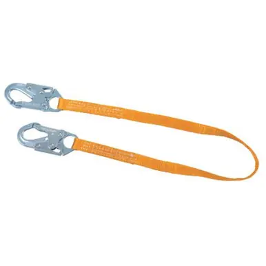 Honeywell T9111W-Z7/4FTAF Titan II Positioning/Restraint Web Lanyards, Lock Snap Hook, 1 Leg,
