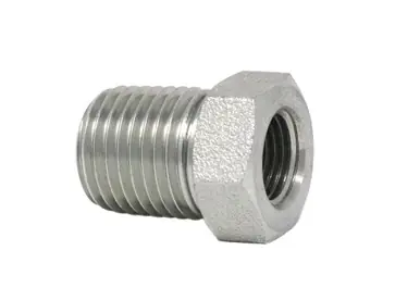 GRACO 556402 - Pipe Fitting - Reducing Brushing, 1/4" Male x 1/8" Female, Steel, 1/4 x 1/8" NPT(F)