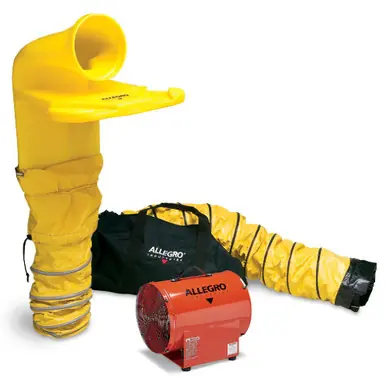 ALLEGRO 9520-09M - 12" Axial AC Standard Metal Blower System w/ 12" MVP (9509 Blower)