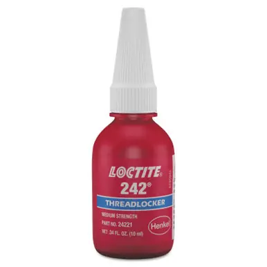 LOCTITE 135354 242 Threadlockers, Medium Strength, 10ml, Blue