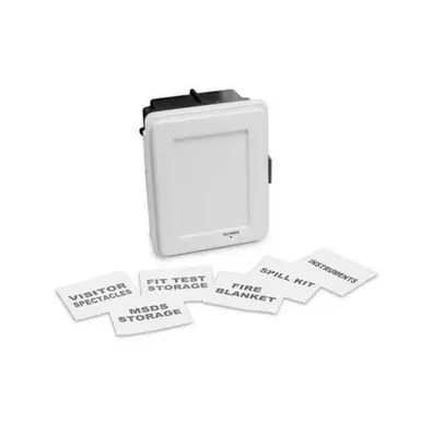 ALLEGRO 4500-W - Medium White w/ Label Kit, 1 Shelf
