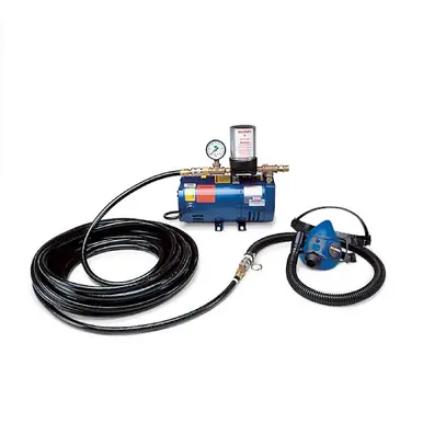 ALLEGRO 9205-01 - 1-Worker Half Mask System w/ 50‘ Hose