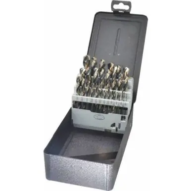 Triumph 090552 T17M Size Ranger 1/16"-1/2" by 64ths High Speed Steel Drill Set