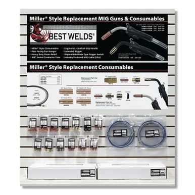 BEST WELDS 900-MM-DW1 - Bestwelds-Miller Style MIG Display