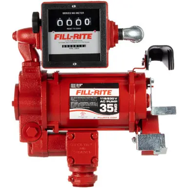 FILL-RITE FR311VLN - 115/230V 35 GPM Fuel Transfer Pump w/ Meter