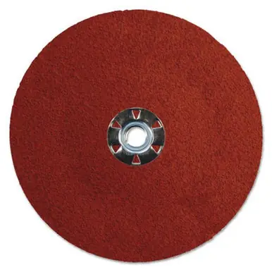 WEILER 69894 Tiger Ceramic Resin Fiber Disc 7" Dia 5/8 Arbor 24 Grit Ceramic