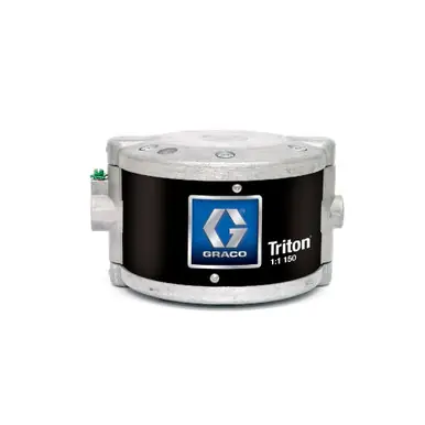 GRACO 233777 - Triton 1 1 Air-Operated Diaphragm Pump, Bare, Stainless Steel, BSPP Threads, 115 PSI