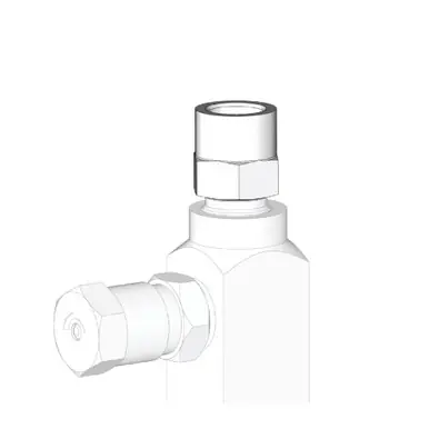 GRACO 17B781 - GL-32, GL-33, GL-42, & GL-43 Outlet Fitting - 1/8" NPT(F) outlet, stainless steel