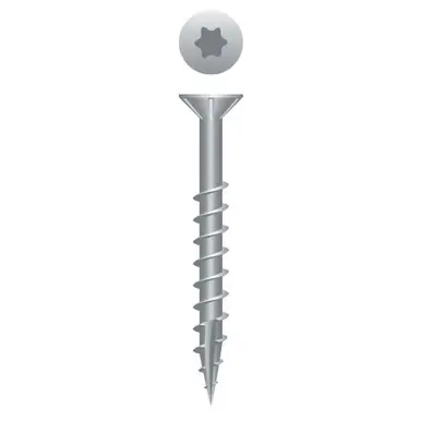 Strong-Point XT1022MG - 10 x 2-1/2" Flat Head w/ Nibs 305SS Screw, Type ‘17‘ 2000ct