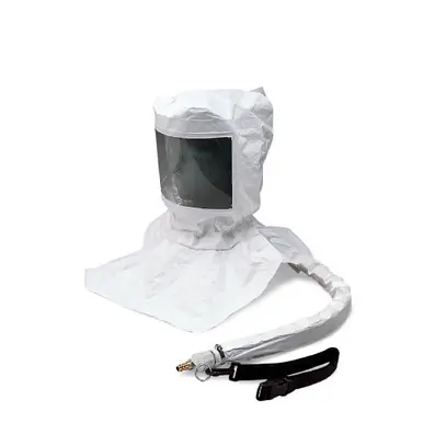 ALLEGRO 9911-C - Maintenance Free Poly-Coated Tyvek Hood w/ Personal Air Cooler
