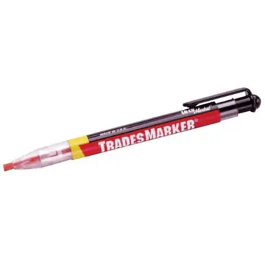MARKAL 96000 Trades Marker All Purpose Marker, Orange; White; Yellow; Black; Red,