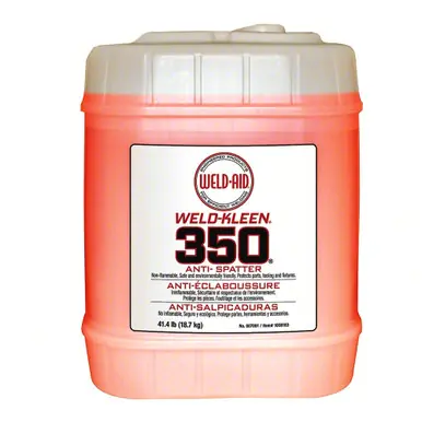 Weld-Aid 007091 - Weld-Kleen 350 Anti-Spatter, 5 gal. Anti-Spatter Spray for Nozzle & Tip