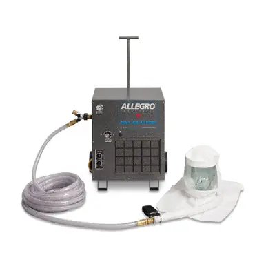 ALLEGRO 9221-01CA - 1-Worker Single Bib Tyvek Hood Breathing Cold Air Respirator System