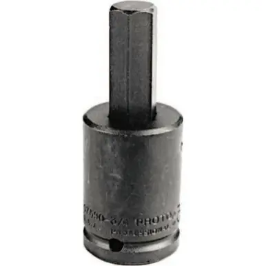 PROTO J0759034 Socket Bit, 3/4" Drive, 3/4" Tip