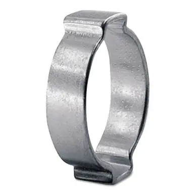 Oetiker 10100004 2-Ear Clamp, 7.3mm, 0.7mm Steel (100pk)
